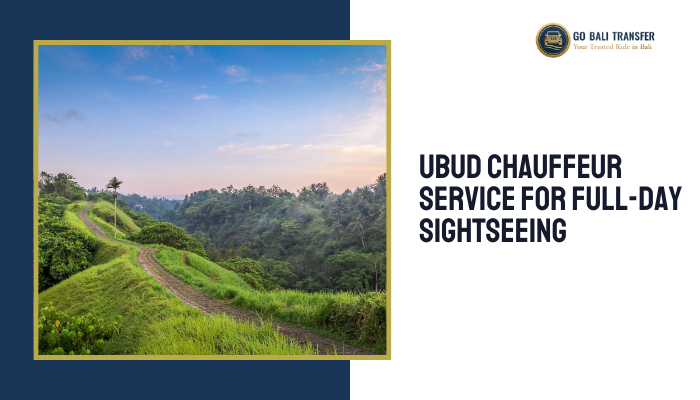Ubud Chauffeur Service for Full-Day Sightseeing