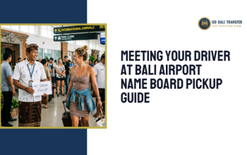 Meeting Driver at Bali Airport